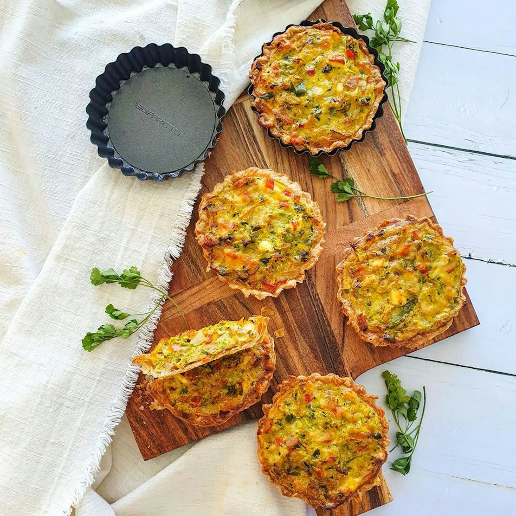 Mini Quiche Tarts Recipe