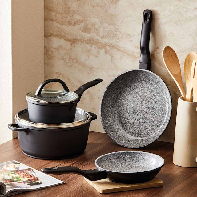 Baccarat STONEX2 4 Piece Ceramic Non Stick Cookware Set - HOUSE